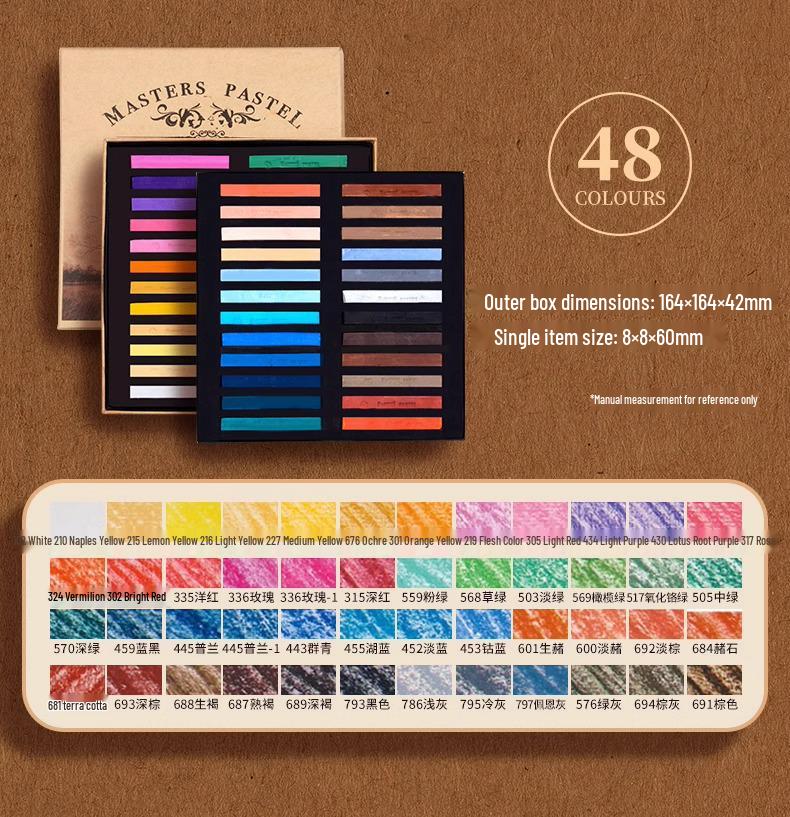 Multicolor Dazzling Pastel Set for Kids' Art and Doodling