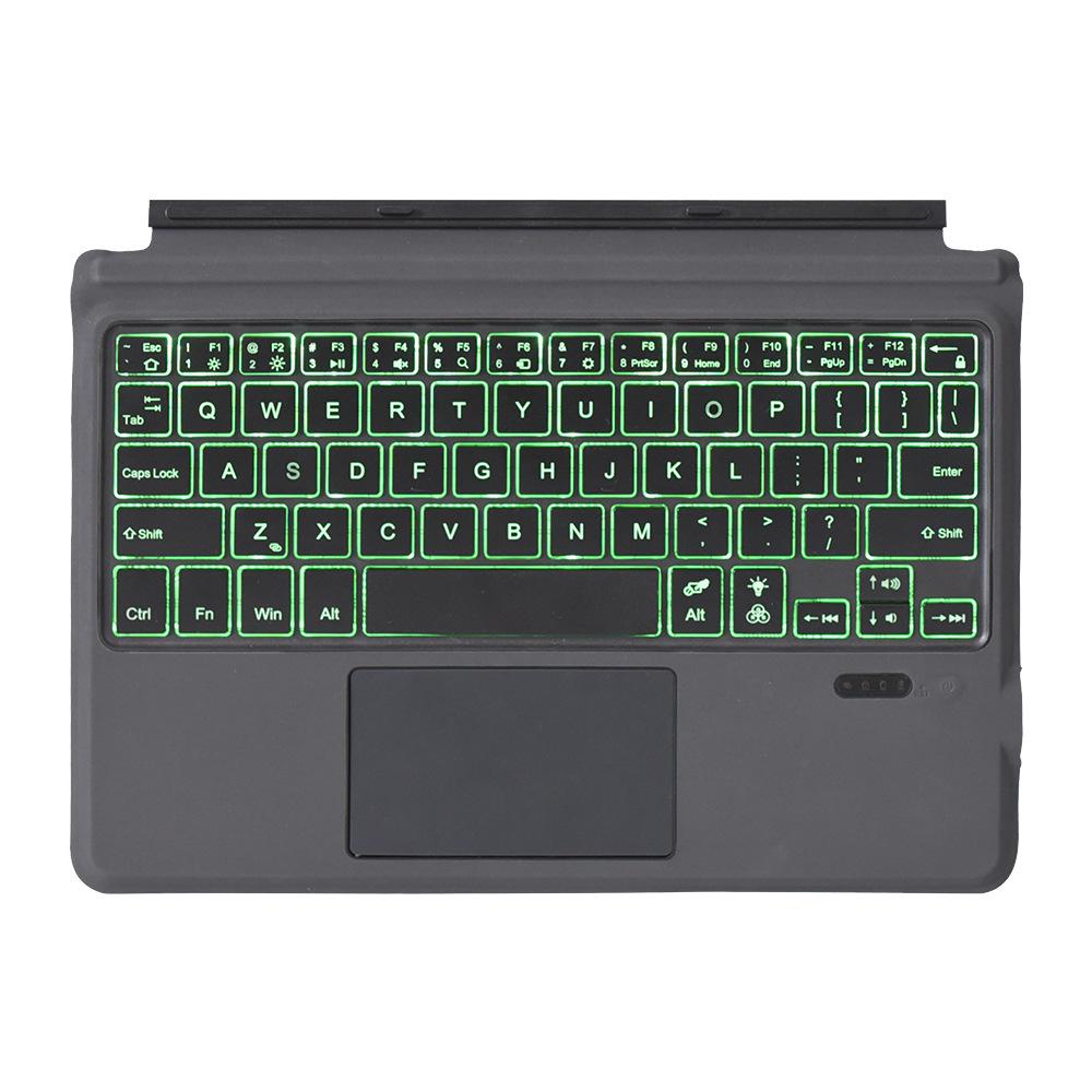 Surface Go Mehrsprachige RGB Bluetooth-Tastatur für Go 1/2/3/4