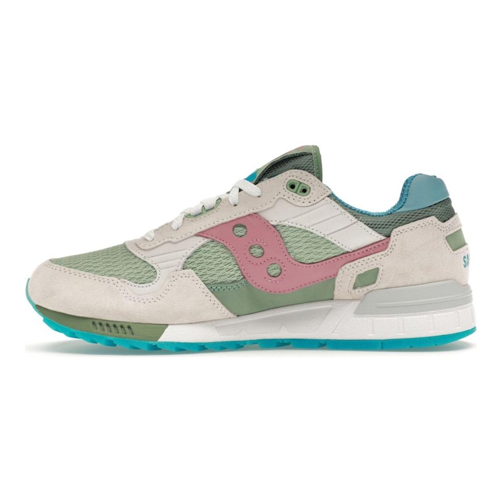 SAUCONY Shadow 5000 Galapagos - Blue Footed Booby Unisex Sneakers Green White Multi S70743-1