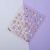 6D Embossed Stereo Sticker Book - Playful Cat Nail Art Stickers for Kids