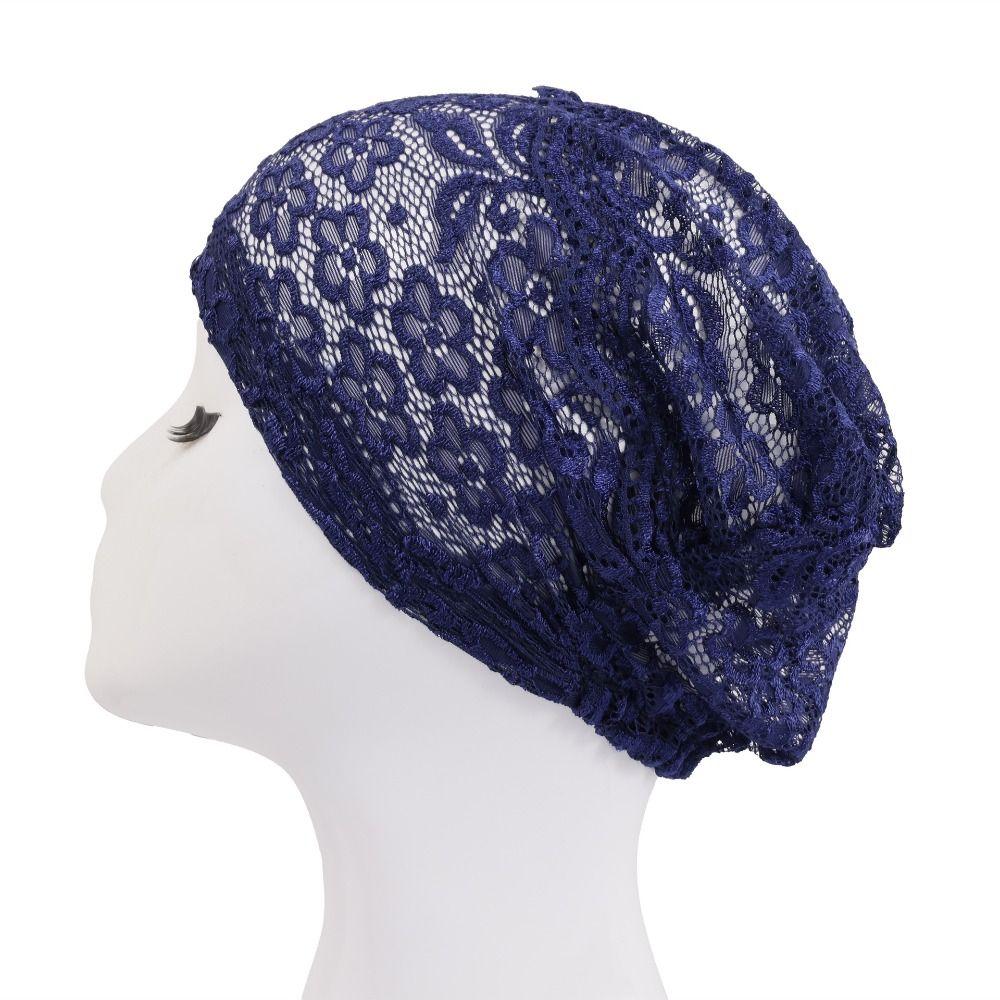 Stylish Lightweight Slouchy Beanie Netting Fabric Floral Design Crochet Beanie Hat Cozy Handmade Knit Skull Hat Headwear