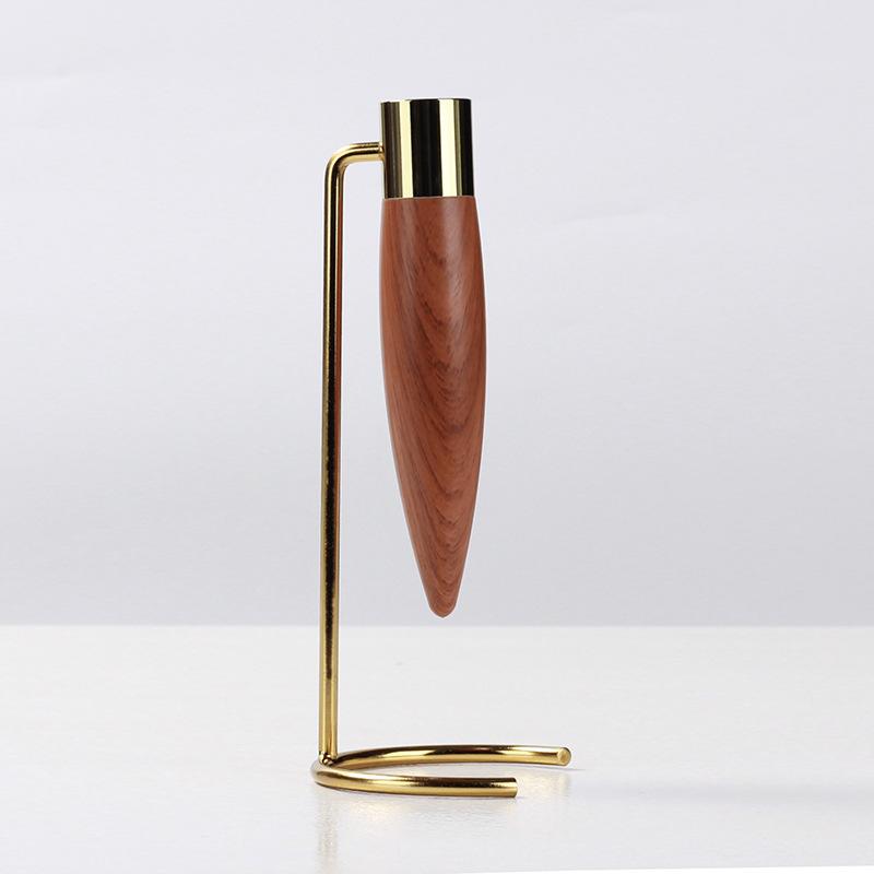 Moderner Leichter Luxus Metall Pfeilförmiger Kerzenhalter Musterzimmer Restaurant Esstisch Romantische Atmosphäre Kerzenhalter Dekoration Ornamente