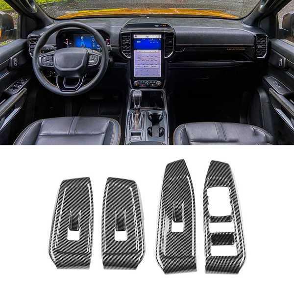 Ford Ranger/Everest Window Regulator Switch Panel Set - 4 pcs for 23 Models
