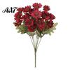 Lifelike Artificial Flowers for Home Decor Daisy Flowers, Realistic Plastic Floral Arrangements, Reusable Faux Flower Bouquet, Decorative Silk Wedding