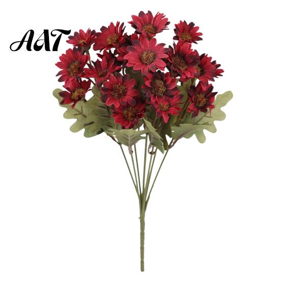 Lifelike Artificial Flowers for Home Decor Daisy Flowers, Realistic Plastic Floral Arrangements, Reusable Faux Flower Bouquet, Decorative Silk Wedding