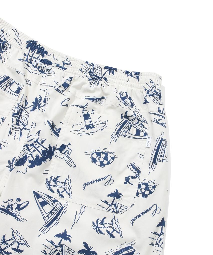 Covernat Beach Pattern Shorts Multi