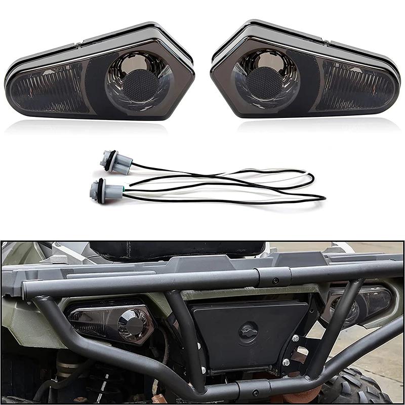 2 PCS Motorcycle Rear Taillights Brake Stop Tail Light Lampshade For ATV UTV Polaris Sportsman 500 700 800 2005-2014