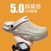 Slippers men's 2025 summer new men's outdoor sports leisure fashion simple wind bag head wear-resistant beach sandals