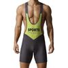 Mens Sleeveless Bodysuit Gym Weightlifting Wrestling Squat Training Quick Dry Breathable