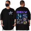 Rapper Dei V Merch T-shirt Streetwear Hip Hop Vintage Short Sleeve T Shirts Men Women High Quality Fashion Oversized T-shirts
