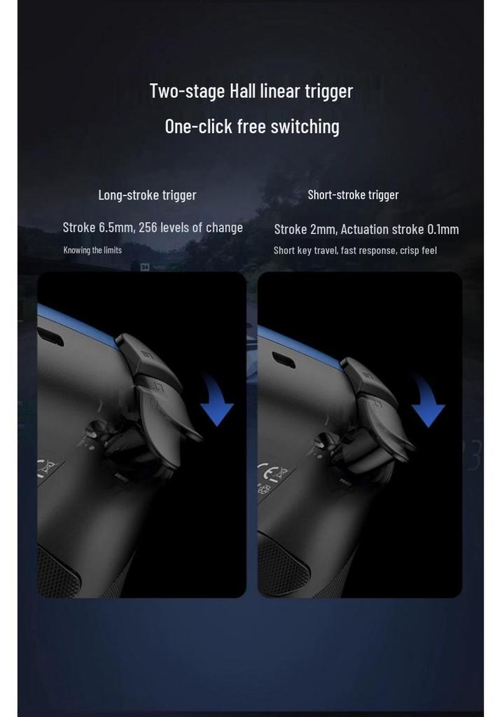 GameSir Supernova Wireless Game Controller for Switch, Steam, and PC.
