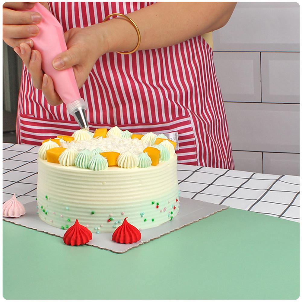 14 Pcs/set Reusable Piping Bag Tool Stainless Steel Piping Nozzles + Piping Bag + Converter Sustainable Professional Accessories For Baking