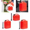 Auto Tank Container Bucket for Liquids Red Car Motorcycle Refueling Adventure SUV Vehicles