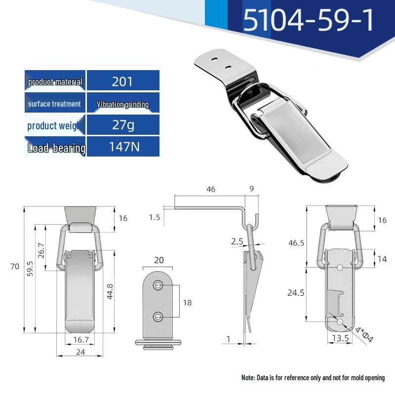 90 Degree Right-Angle Toggle Latch Clamp
