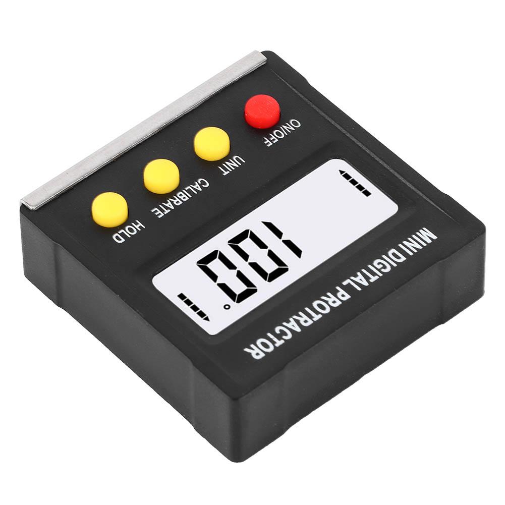 Mini Electronic Digital LCD Protractor Angle Finder Level Box Inclinometer Measuring Tools
