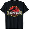 Jurassic Park Distressed Original Park Logo T-Shirt