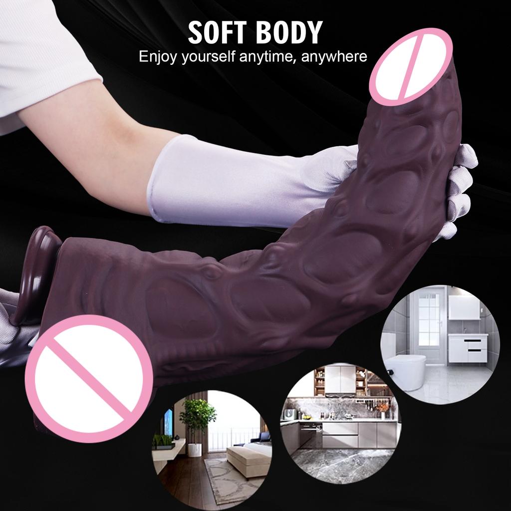 Oversized Sex Shop for Men and Women Sex Product Liquid Silicone G Point Masturbation Butt Plug Adult Sex Toys Anal Plug Auns