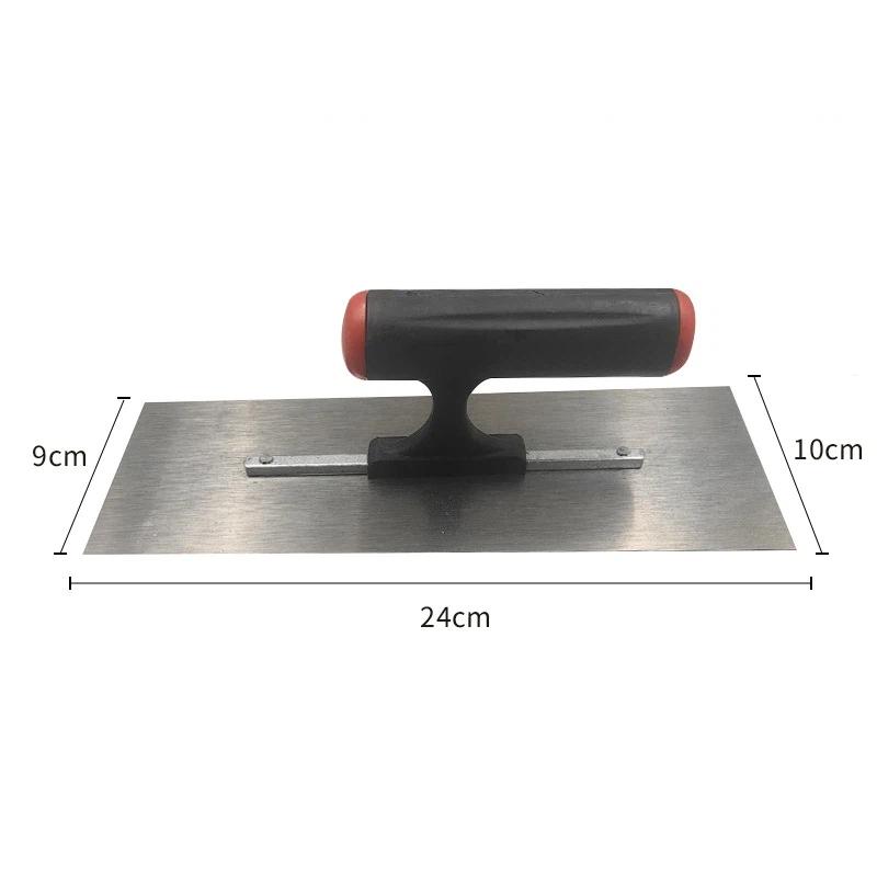 Drywall Trowel High Strength Carbon Steel Plaster Finishing Tool for Wall Smoothing DIY Wall Patching Renovation Work
