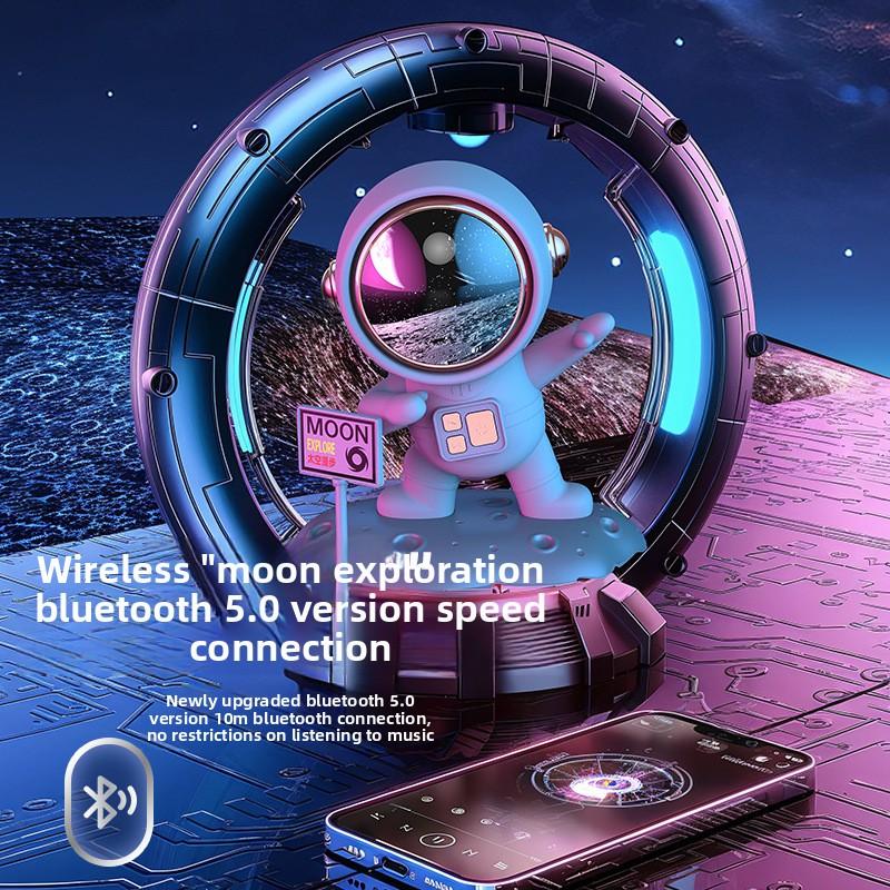 Bluetooth Audio Atmosphere Astronaut Desktop Wireless U Disk Speaker High Value Usb Charging Sound Quality