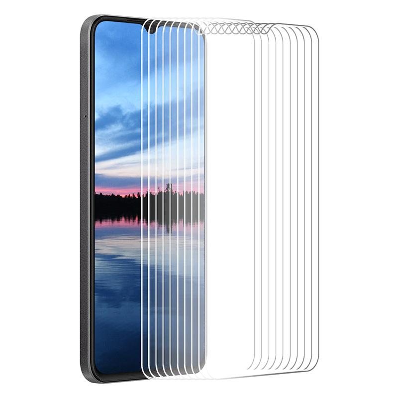 ENKAY HAT PRINCE 10Pcs For Huawei Nova Y61 4G Screen Protector Anti-Fingerprint 9H Hardness Film