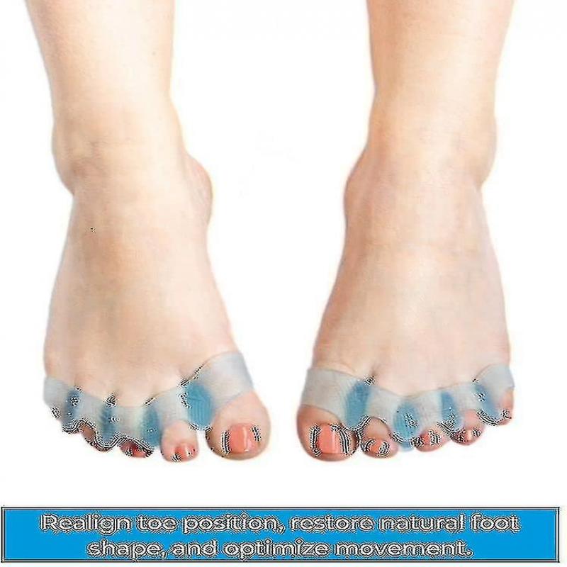 Naboso Splay - Gel Toe Stretcher, Separator And Straightener For Correction Of Bunions,mmer Toes And