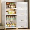 Convertible Multi-Layer Storage Cabinet for Living Room, Bathroom, or Children's Room