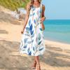 Womens Maxi Dress Floral Maxi Dress Boho Maxi Dress Long Dresses for Women Sleeveless Summer Maxi Dress for Older Women