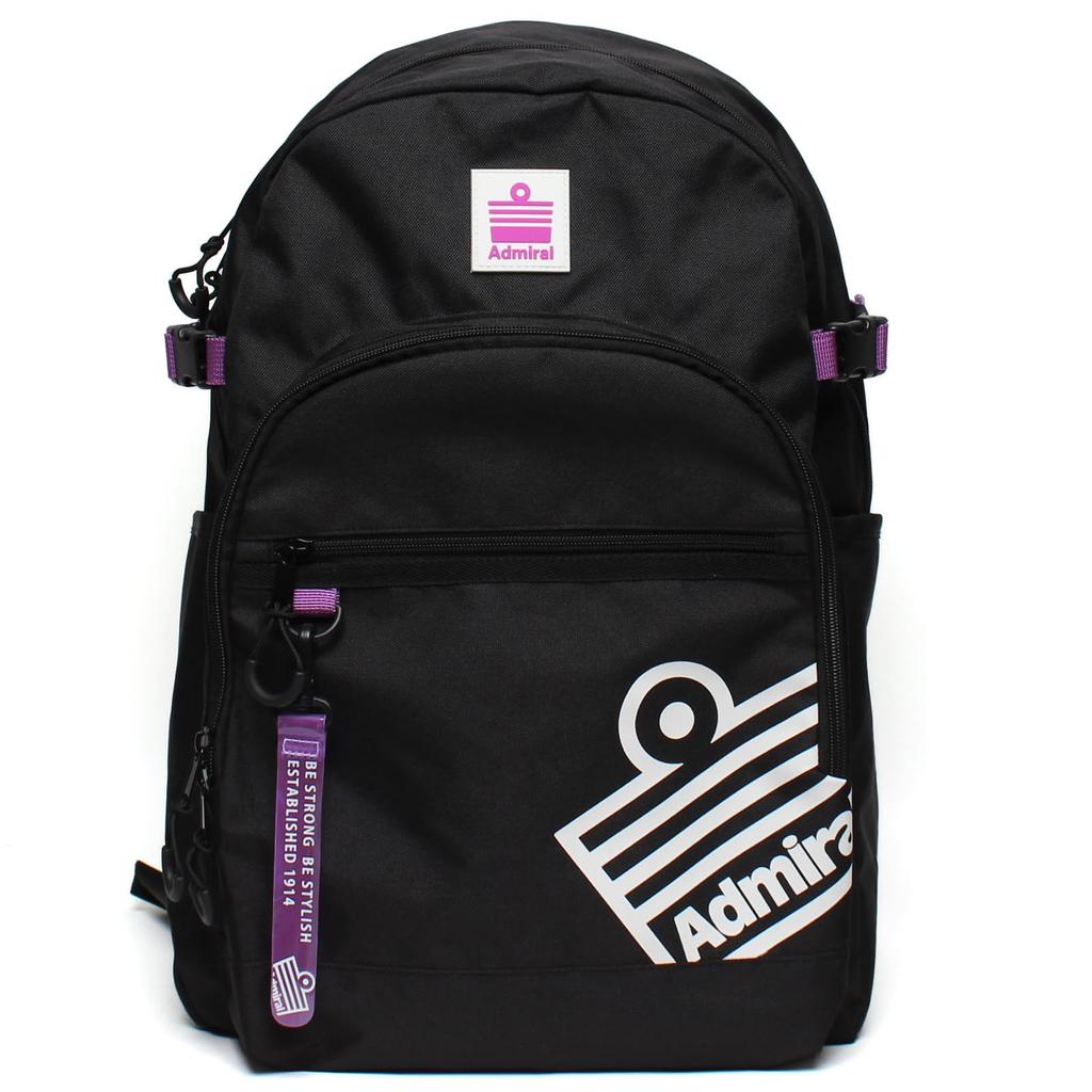 School Backpack for Boys and Girls 25 Liters Backpack School Backpack with Laptop Pocket Rucksack Backpack Round Backpack Purple 25L [Admiral] ASRL-09