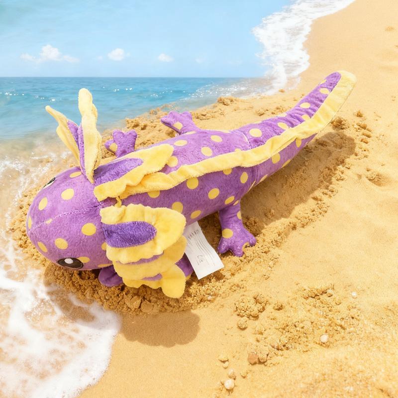 45cm Echsen Plüschtiere Exquisite Tierpuppen Interessante Schreibtischdekorationen Realistische Echsenpuppen Geburtstagsgeschenk für Freunde