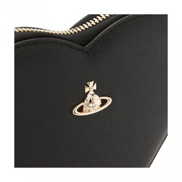 Vivienne WeStwood Saffiano New Heart Women S Chain croSSbody Bag 58010001w L001n N402