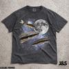 Three Otocinclus Catfish Moon Shirt, Otocinclus Vittatus Galaxy Tee, Aquarium Hobbyist Gift, Vintage Wash Retro Fish Top, Aquatic Pet Tee