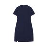 New FILA ORIGINALE Short Sleeved Dress Women's Dark Silent Blue DB F51W529313F-DB