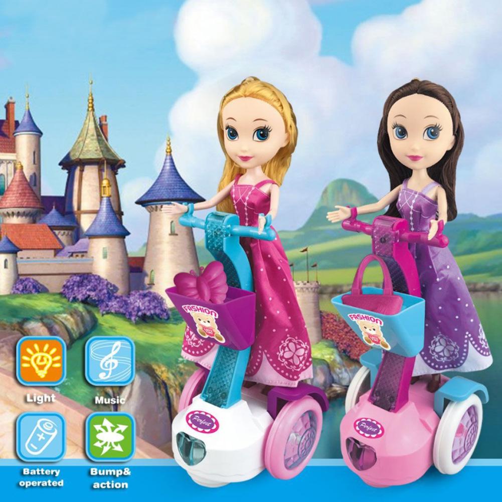 Buy Doll Balance Car Electric Universal Princess Girl Toy Play House