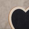 10 pcs MDF Pine Display Blackboard 2.9x2.8 in Small Wooden Blackboard  Tabletop Display