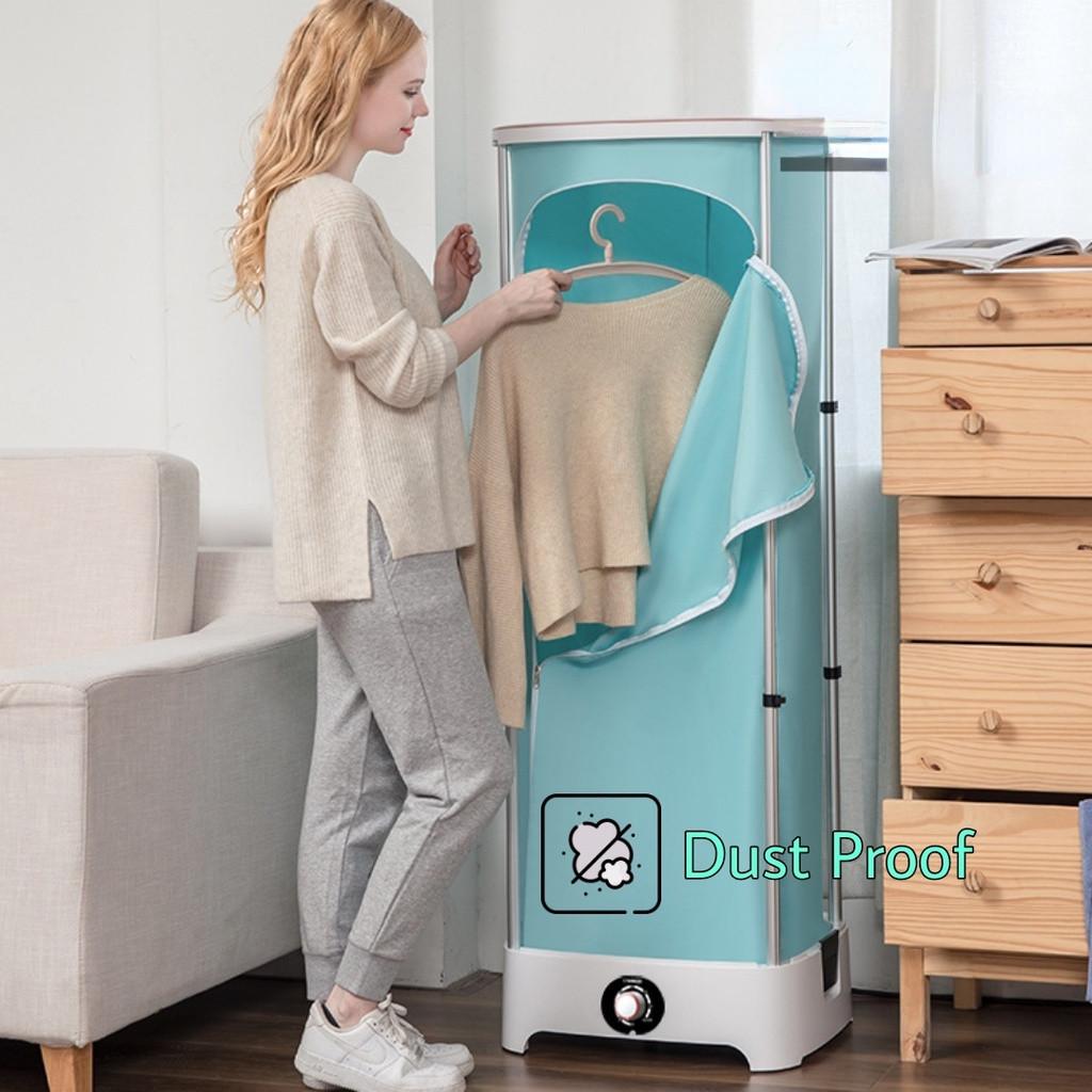 900W Katlanabilir Mini Çamaşır Kurutma Makinesi Ev Tipi Yurt Taşınabilir Hızlı Kurutma Makinesi Akıllı Zamanlayıcı ile