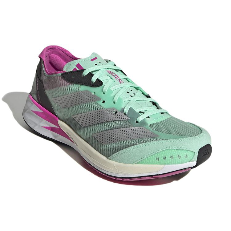 Adidas  Adizero Adios 7 Pulse Mint Women Sneakers Green Silver-Metallic Core-Black GV9062