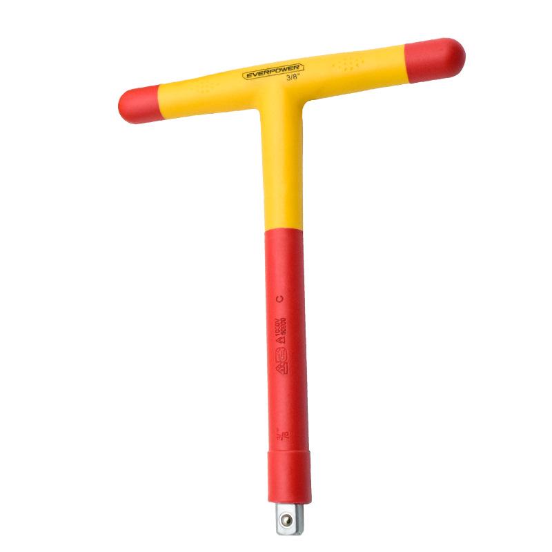 AIBOER Two-Color VDE Insulated T-Handle Wrench 10mm