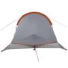 Trekking Tent Gray and Orange 2 Person
