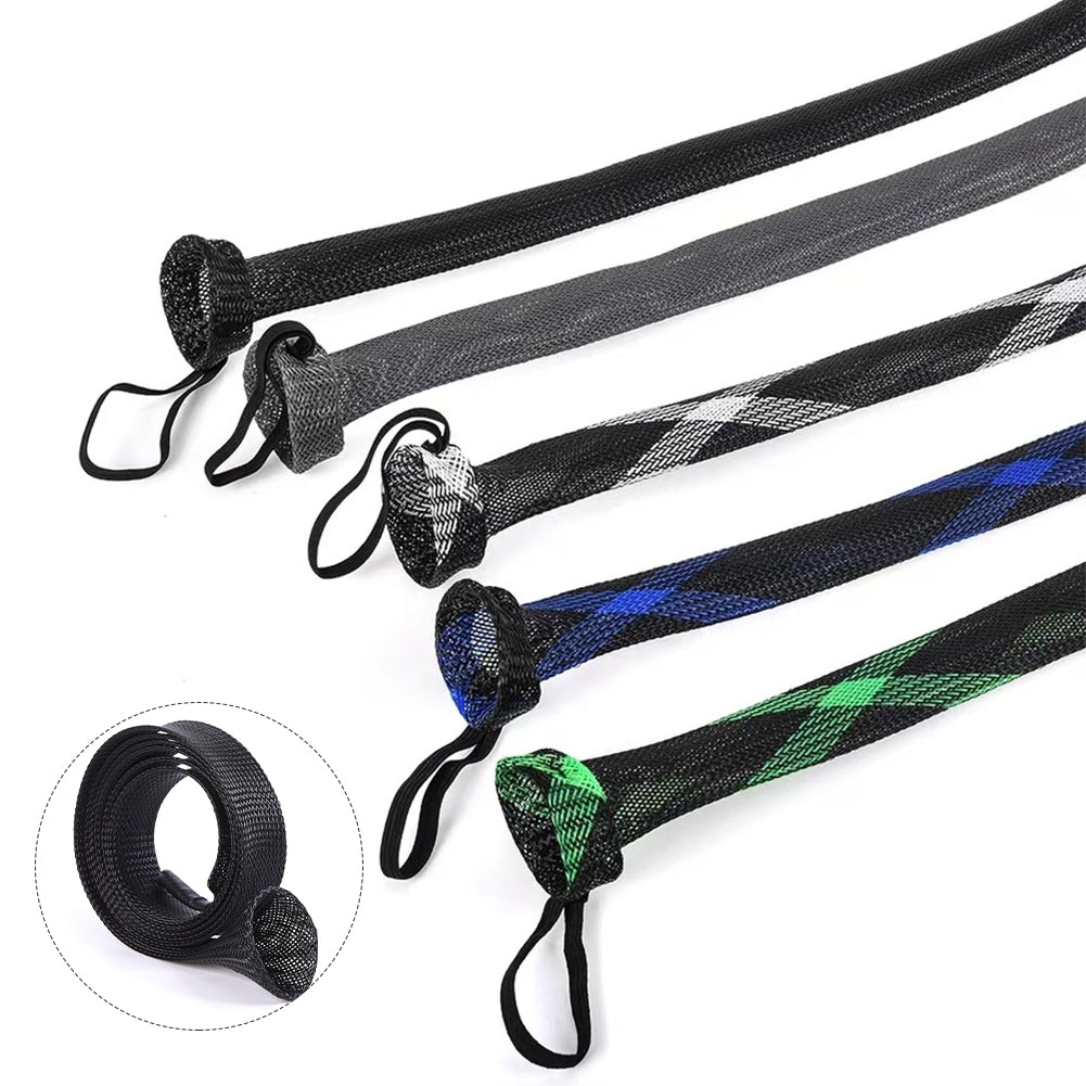 30MM*1.7M Fishing Rod Sock Fishing Rod Sleeve Stretch Fishing Rod Protect Cover for Spinnings Baitcasting Rod Fishing Rod Cover