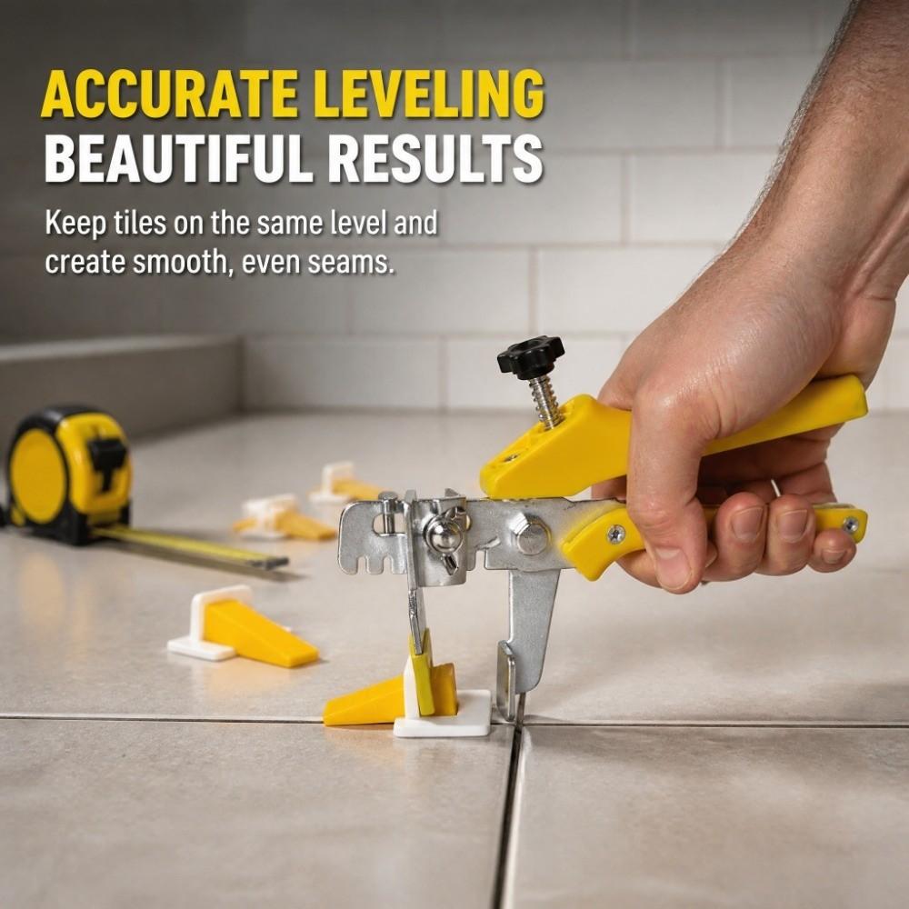 Ergonomic Design Tile Installation Tool PVC Hand Rod Tile Locator System  Ceramic Stone Wall