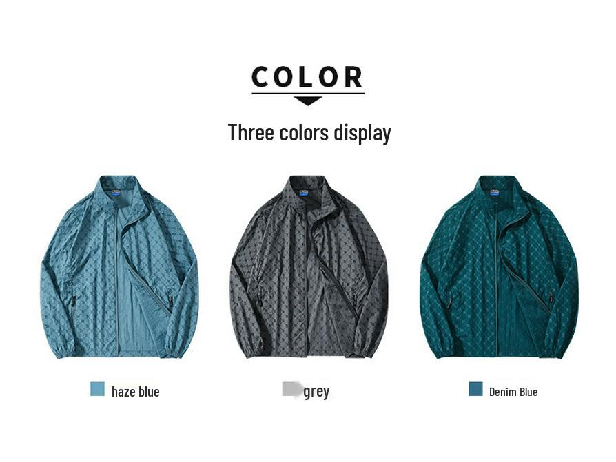 2023 Men's Ultra-Thin Breathable Sun Protection Clothing Set - Anti-UV, Summer Outdoor Wear