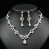 Elegant Rhinestone Jewelry Set Sparkling Crystal Bridal Necklace Bridal Accessories  Bridal Wear