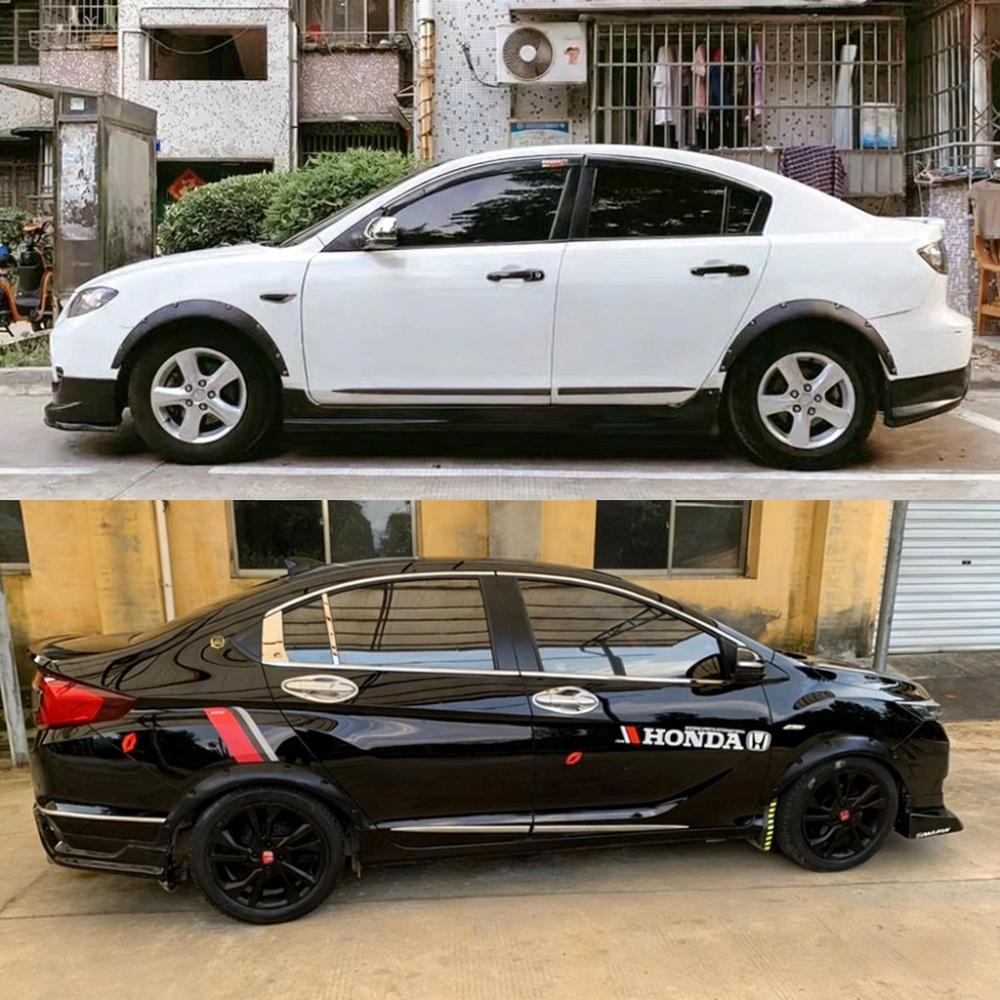 General Motors modified wide body wheel arch sedan SUV off-road vehicle suitable for widened decorative wheel arch mudguard