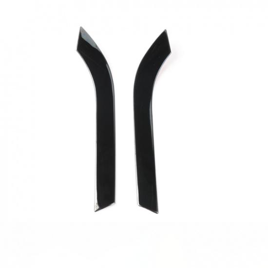 For Ford Edge 2015-2018 Black Titanium Front Bumper Protector Strip Cover Trim