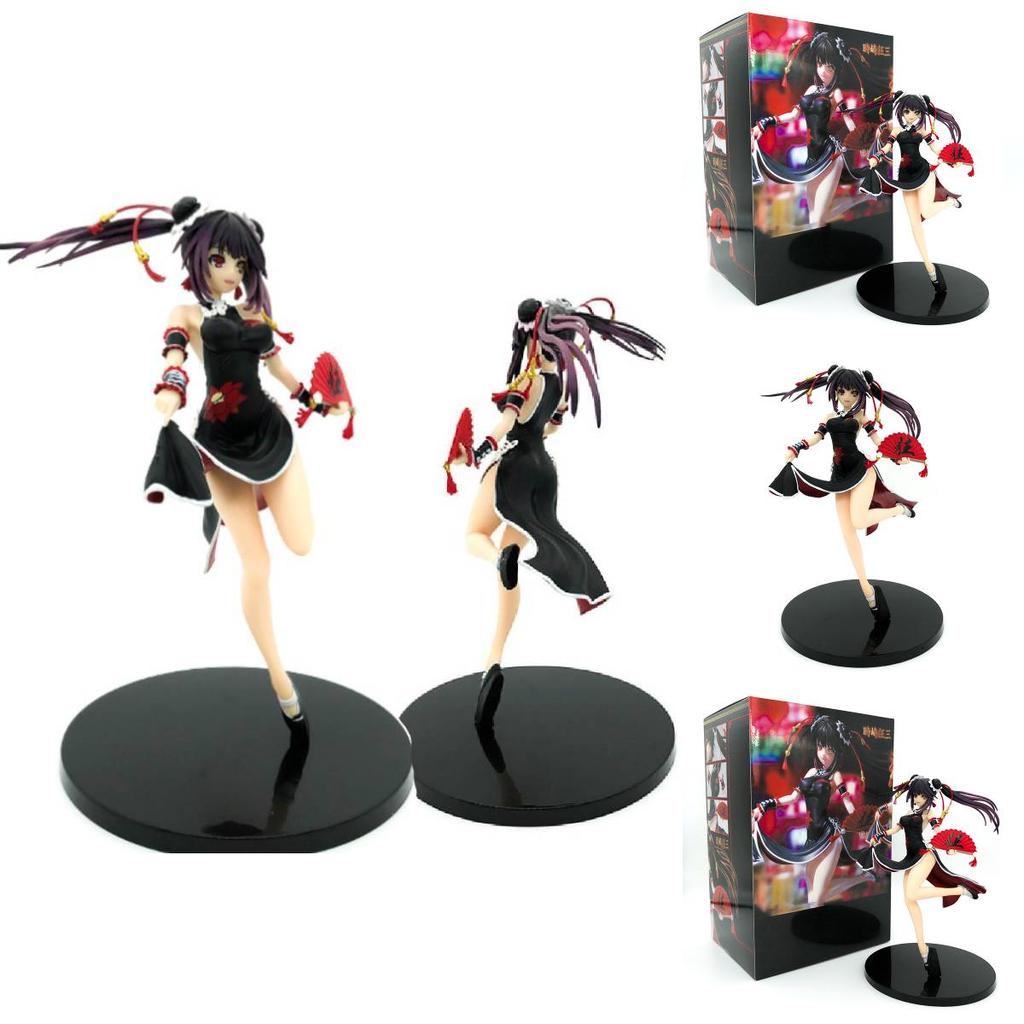 Date A Live Chinese Style Standing Position Pvc Figure Model Toy Boxed Anime Collectible Approximate Height 23.5cm