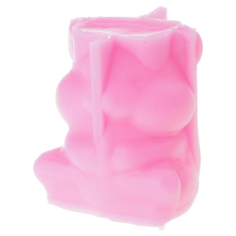 Silicone Scented Candle Moulds Soap Molds Squirrel Shaped Silicone Clay Mould Hand-Making Accessories for Soap Candle