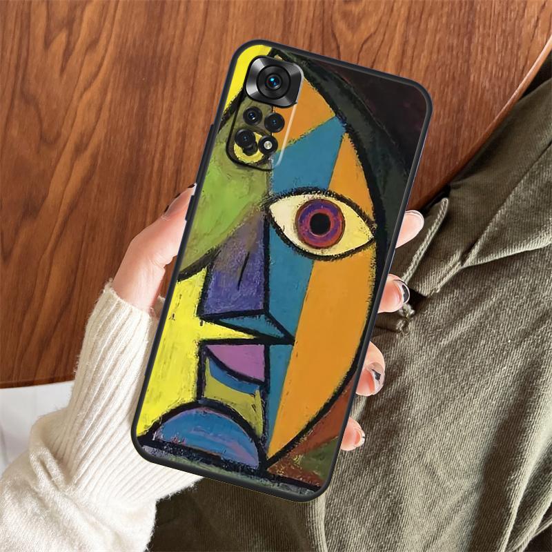 Picasso Abstract Art Painting Case For Xiaomi Redmi Note 13 14 Pro 12 11 10 15 Pro Plus Redmi 15 C 13 10C 12C 13C 14C Cover