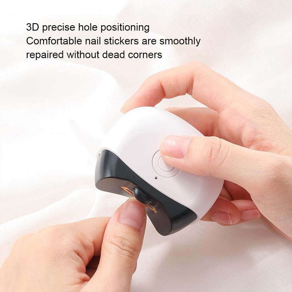 Electric Automatic Nail Clipper Manicure Nail Trimmer For Adult Finger Toe Scissors Pedicure Thick Nails Cutter Sharpener