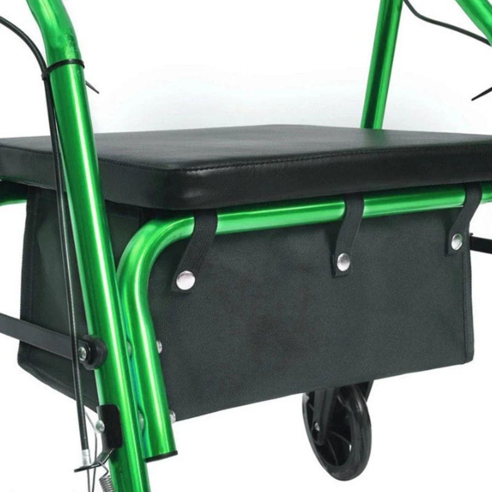 Large Capacity Wheelchair Storage Hanging Bag Hanging Rollator Walker Basket Outdoor
