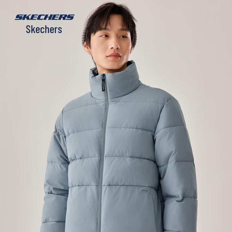 Skechers Men's Water-Repellent Padded Jacket